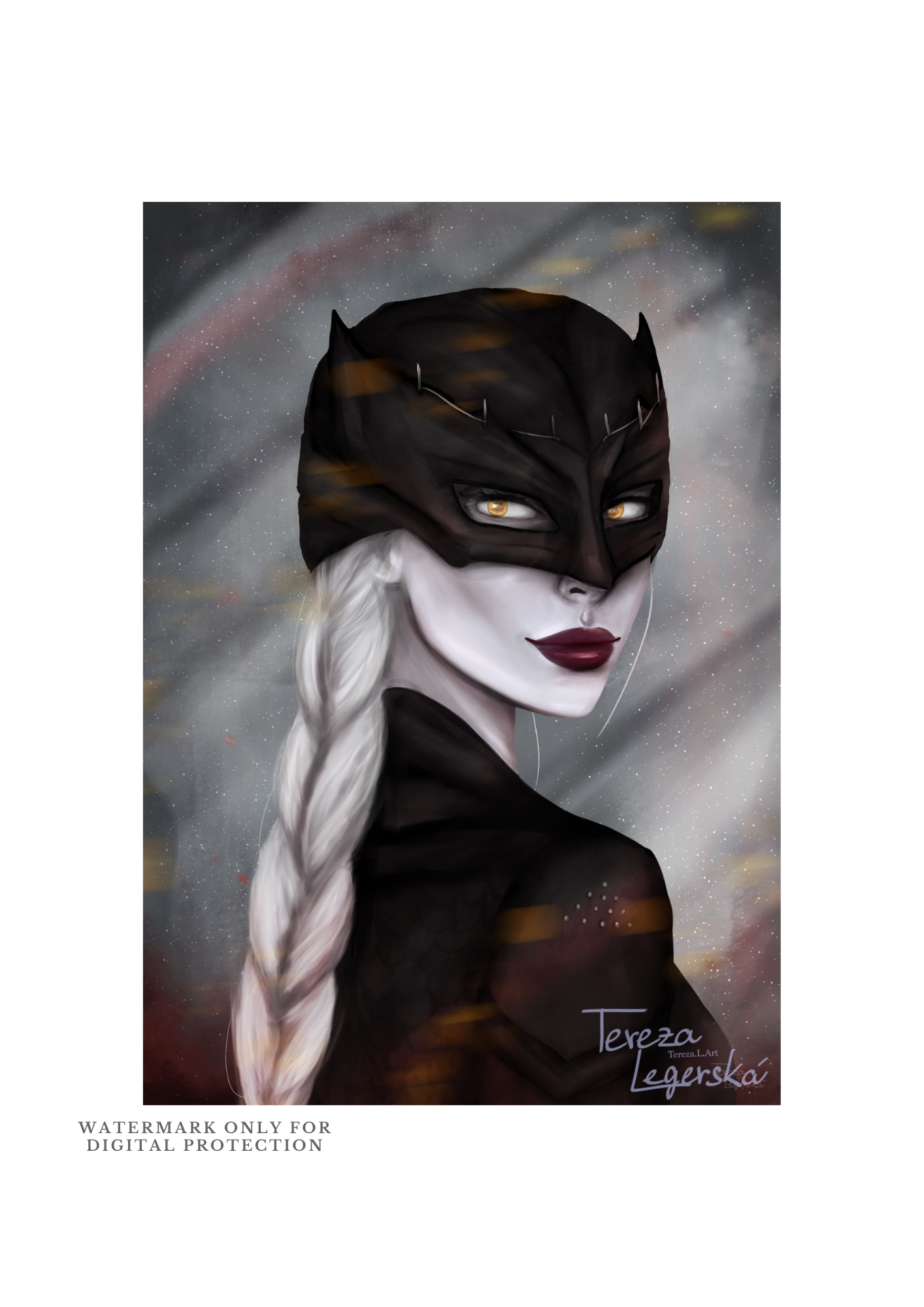 Manon Blackbeak - premium art print