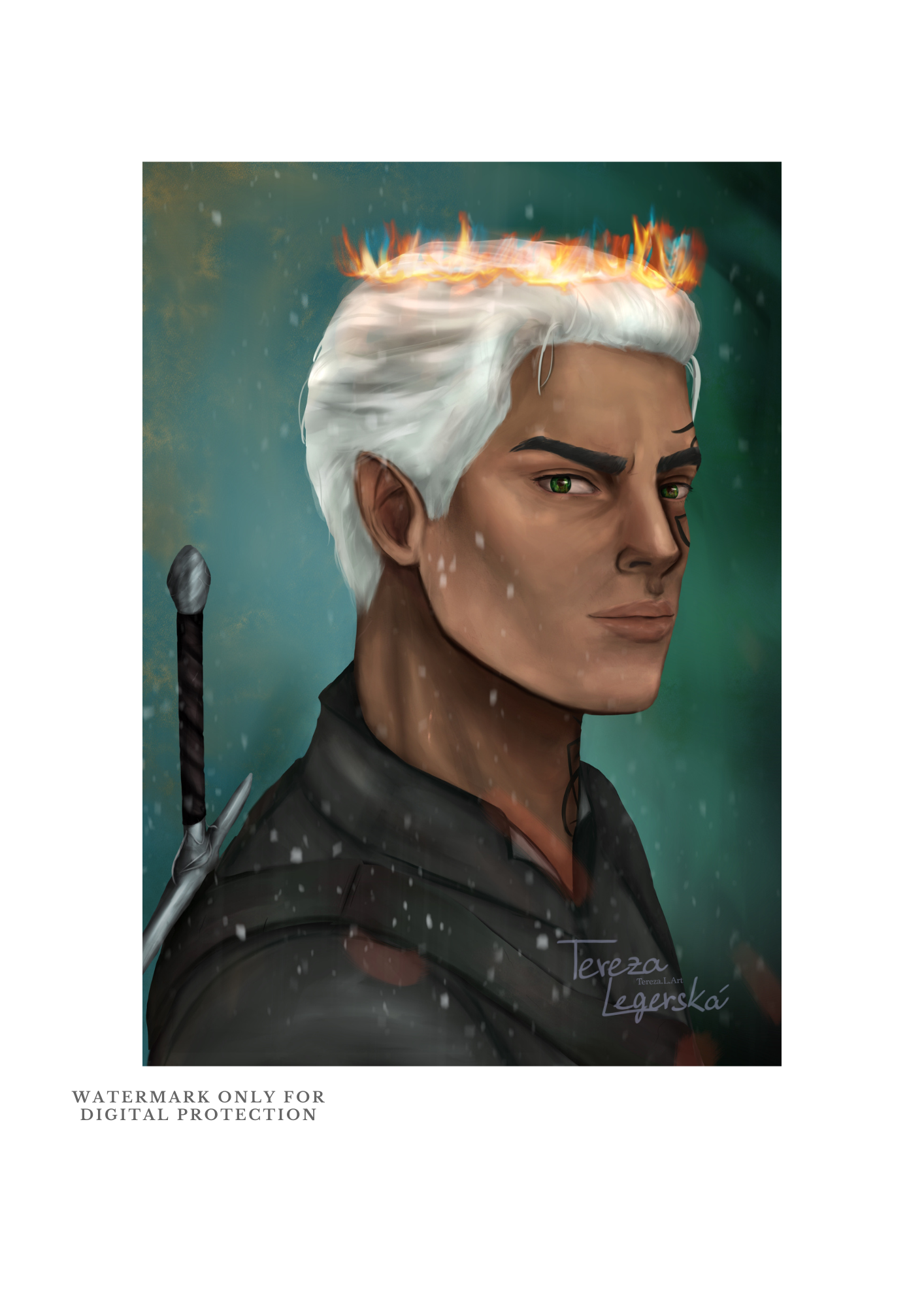 Rowan Whitethorn - premium art print