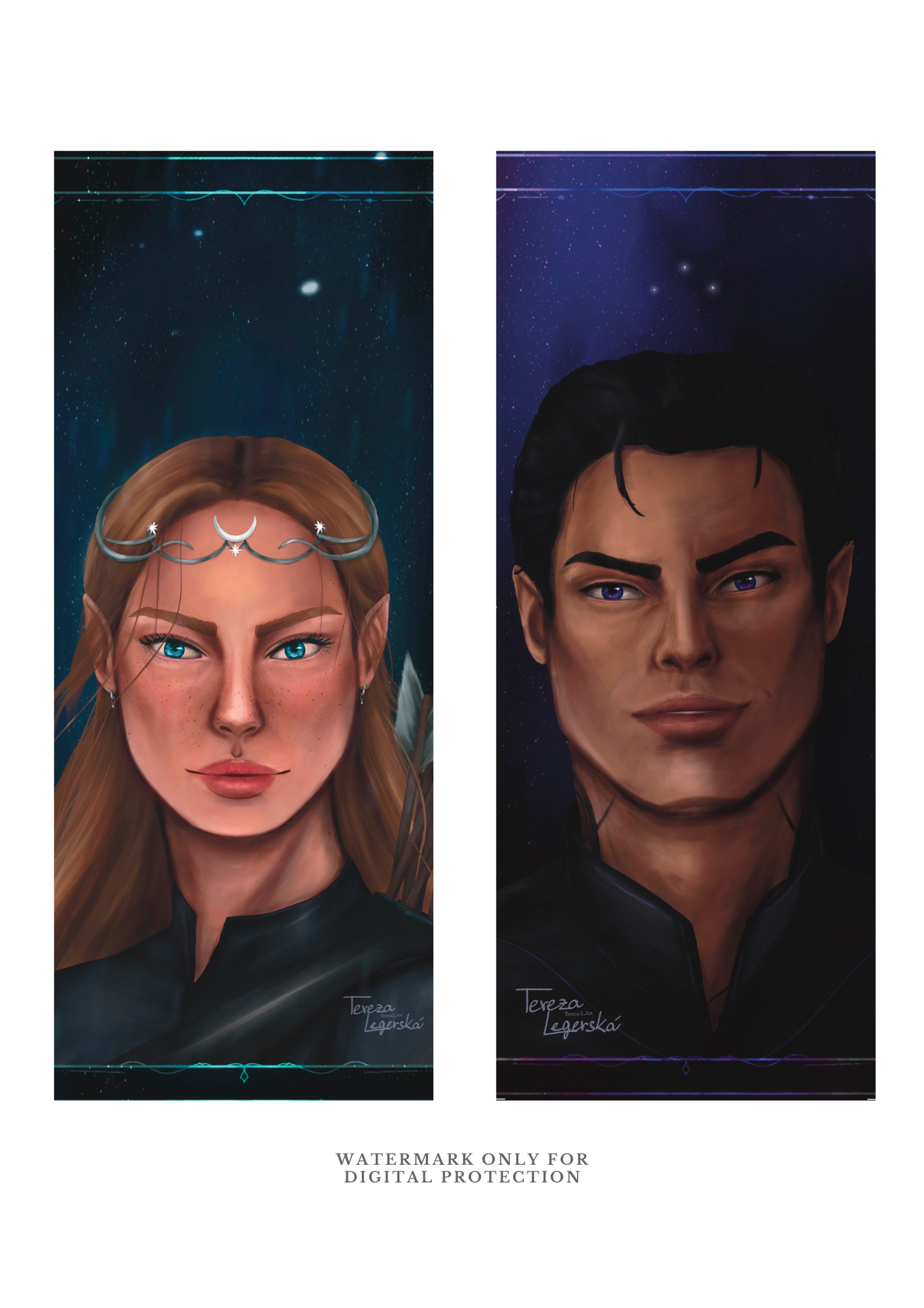 Rhys & Feyre - bookmark