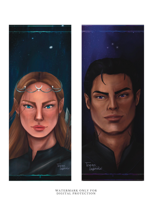 Rhys & Feyre - bookmark