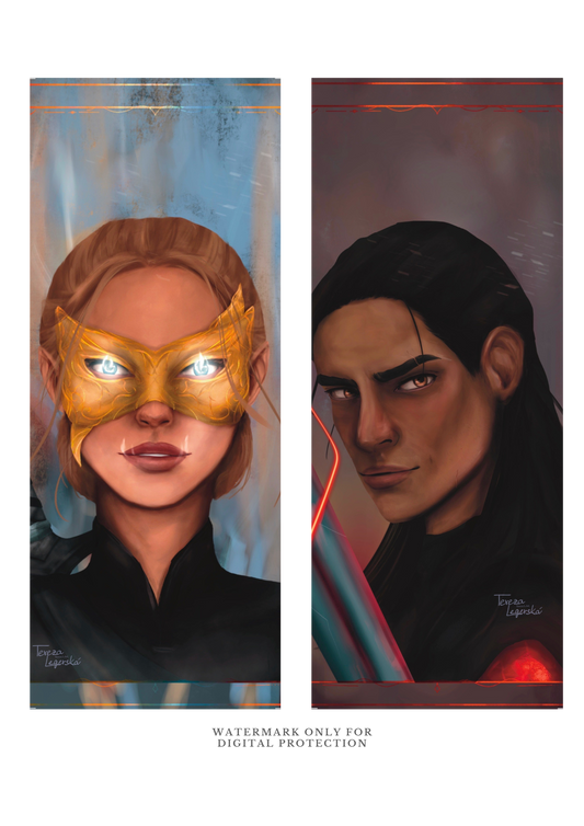 Nesta & Cassian - bookmark