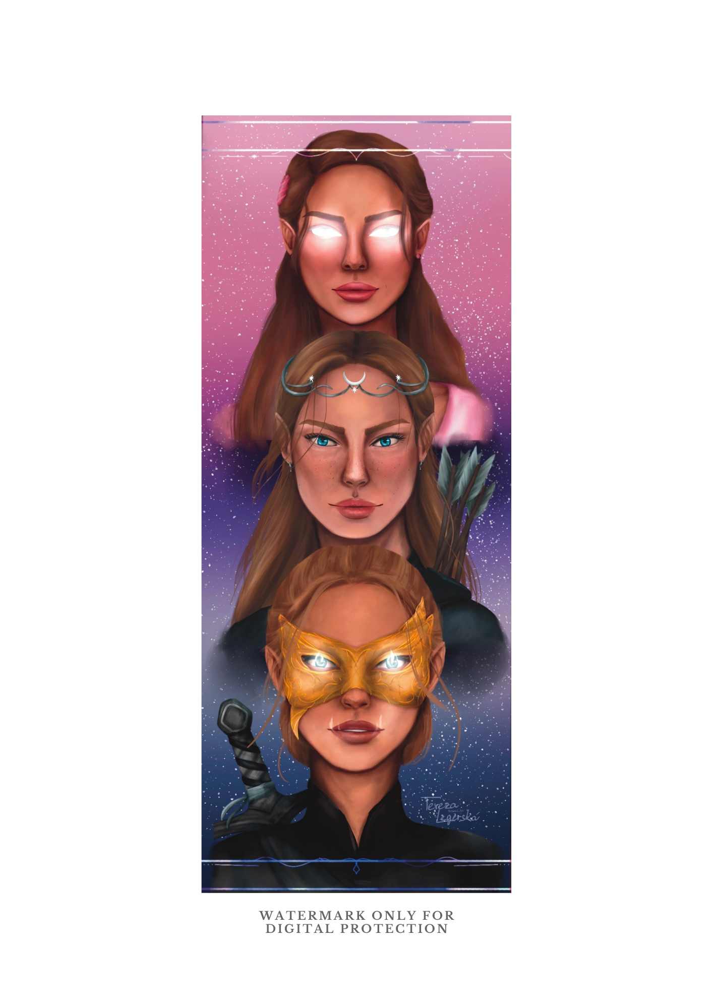 Archeron sisters - bookmark