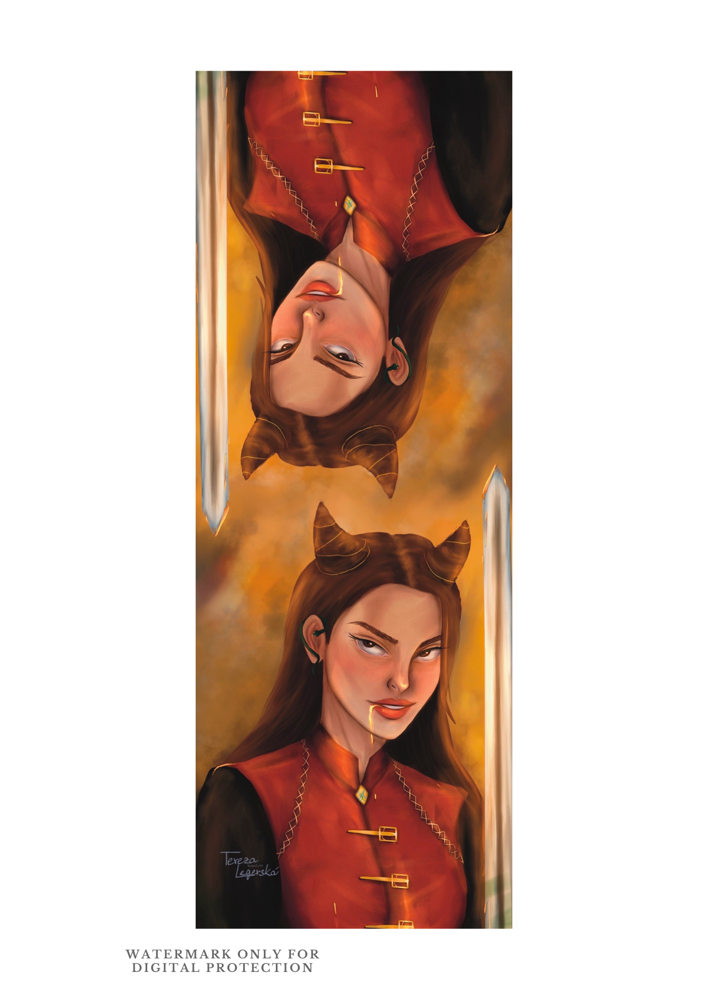 Jude Duarte fanart - bookmark