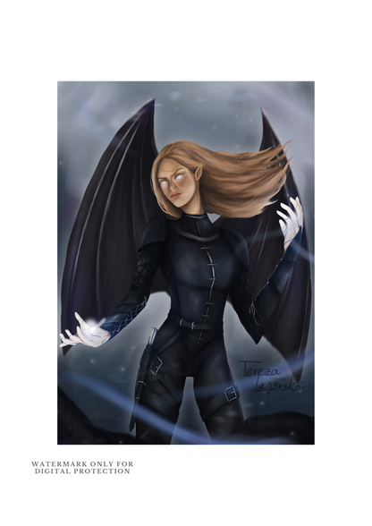 Feyre Cursebreaker - art print