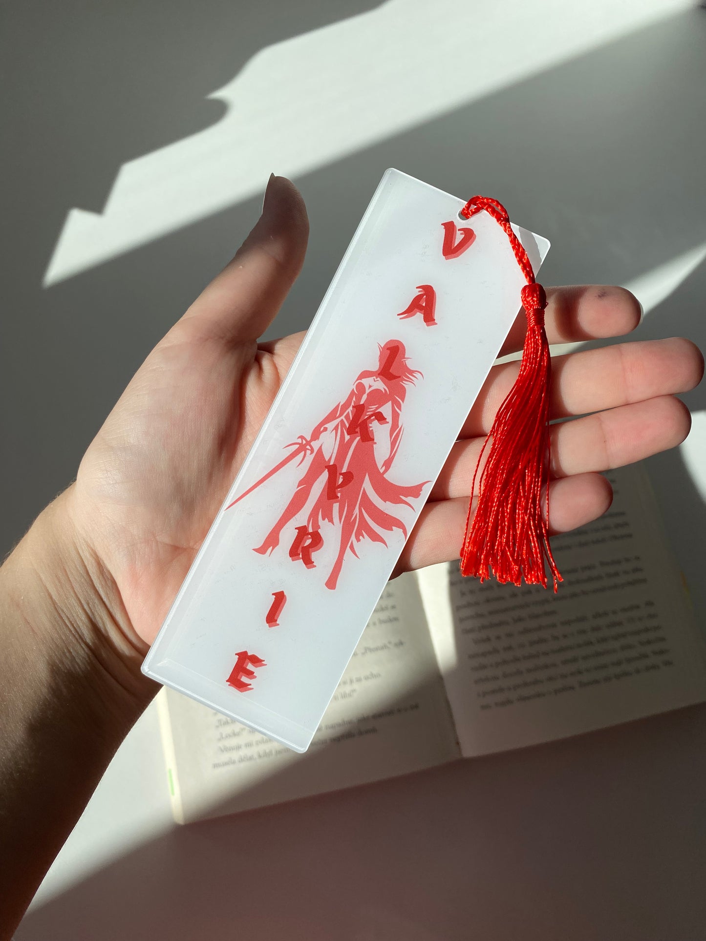 Valkyrie - acrylic bookmark