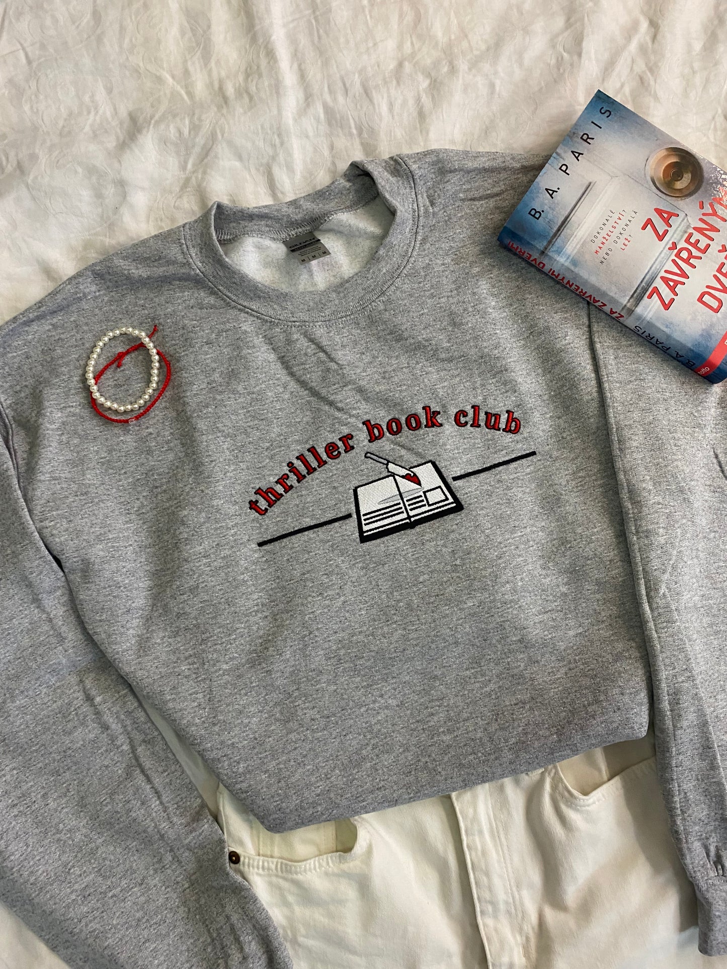 Thriller Book Club - crewneck