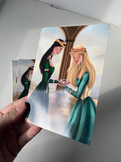 Lysandra & Aelin - art print