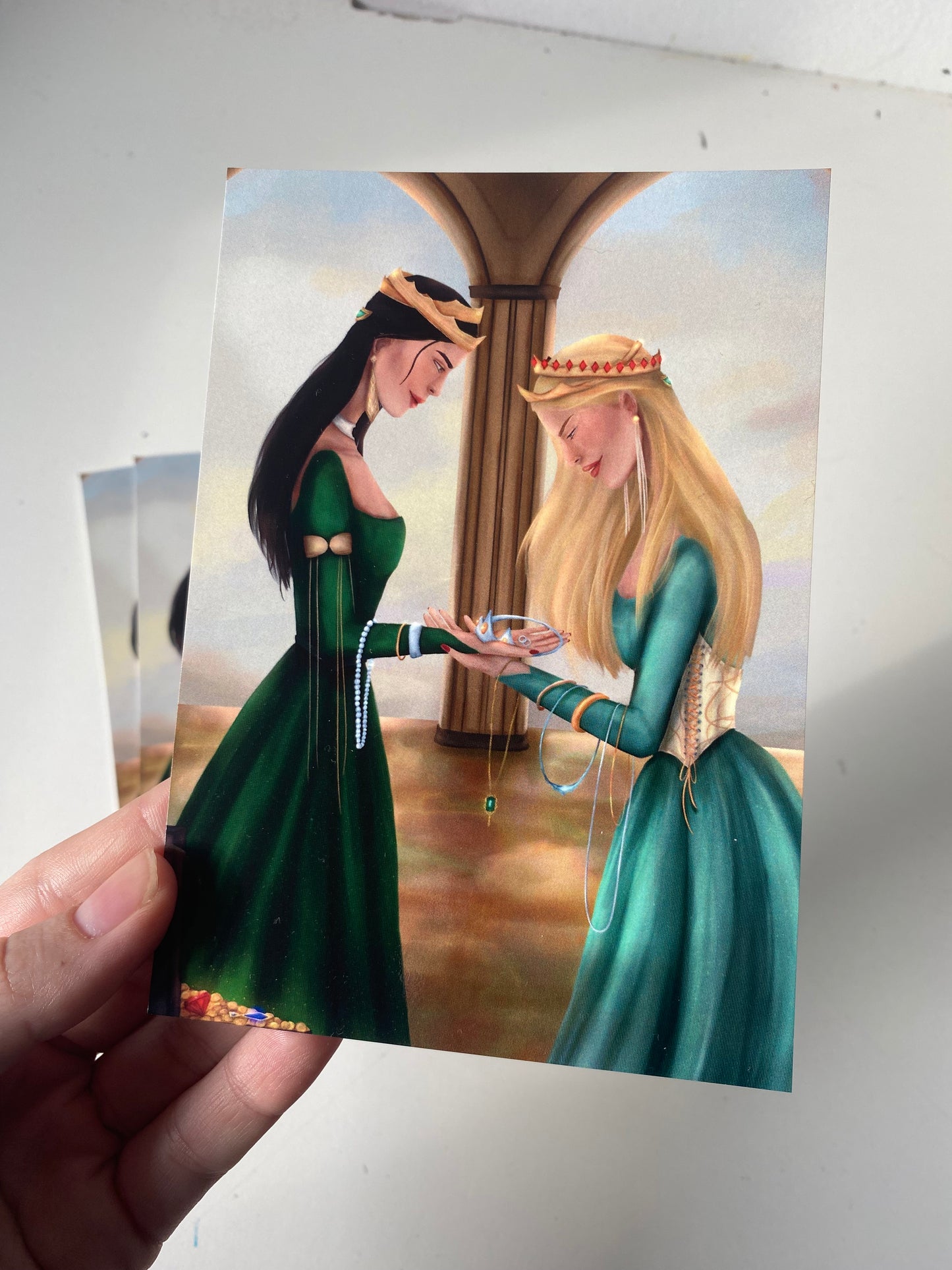 Lysandra & Aelin - art print