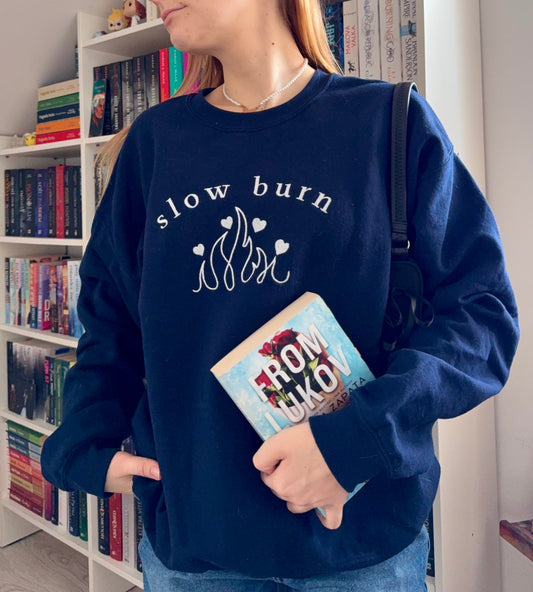 slow burn - crewneck