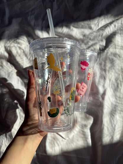 fantasy - cup with straw