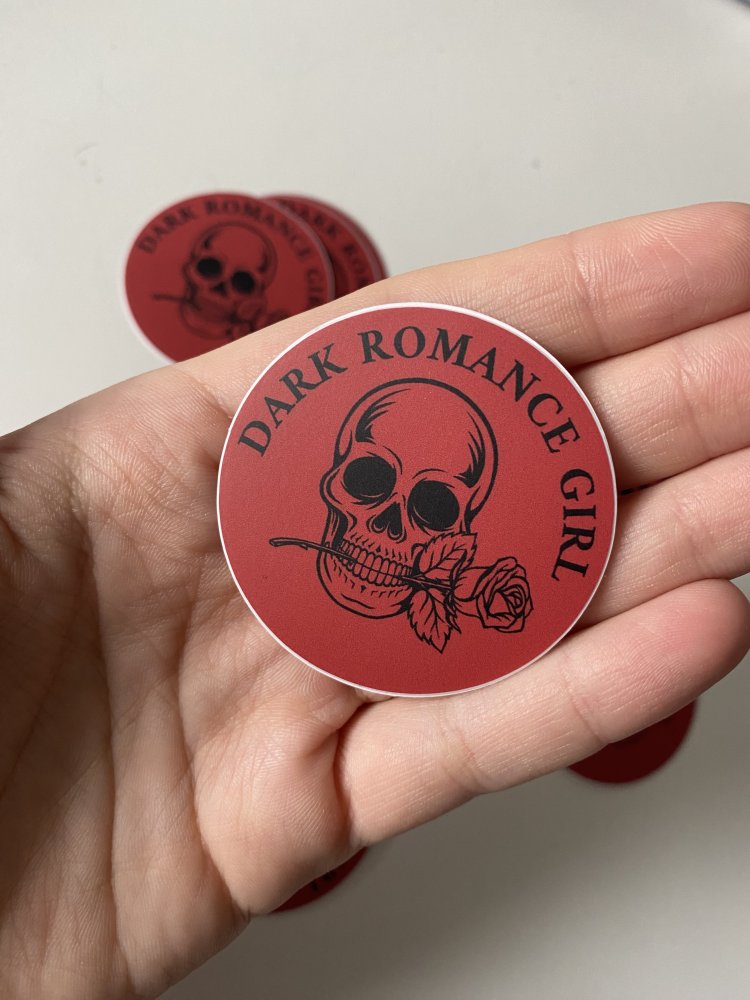 Dark Romance Girl - Sticker