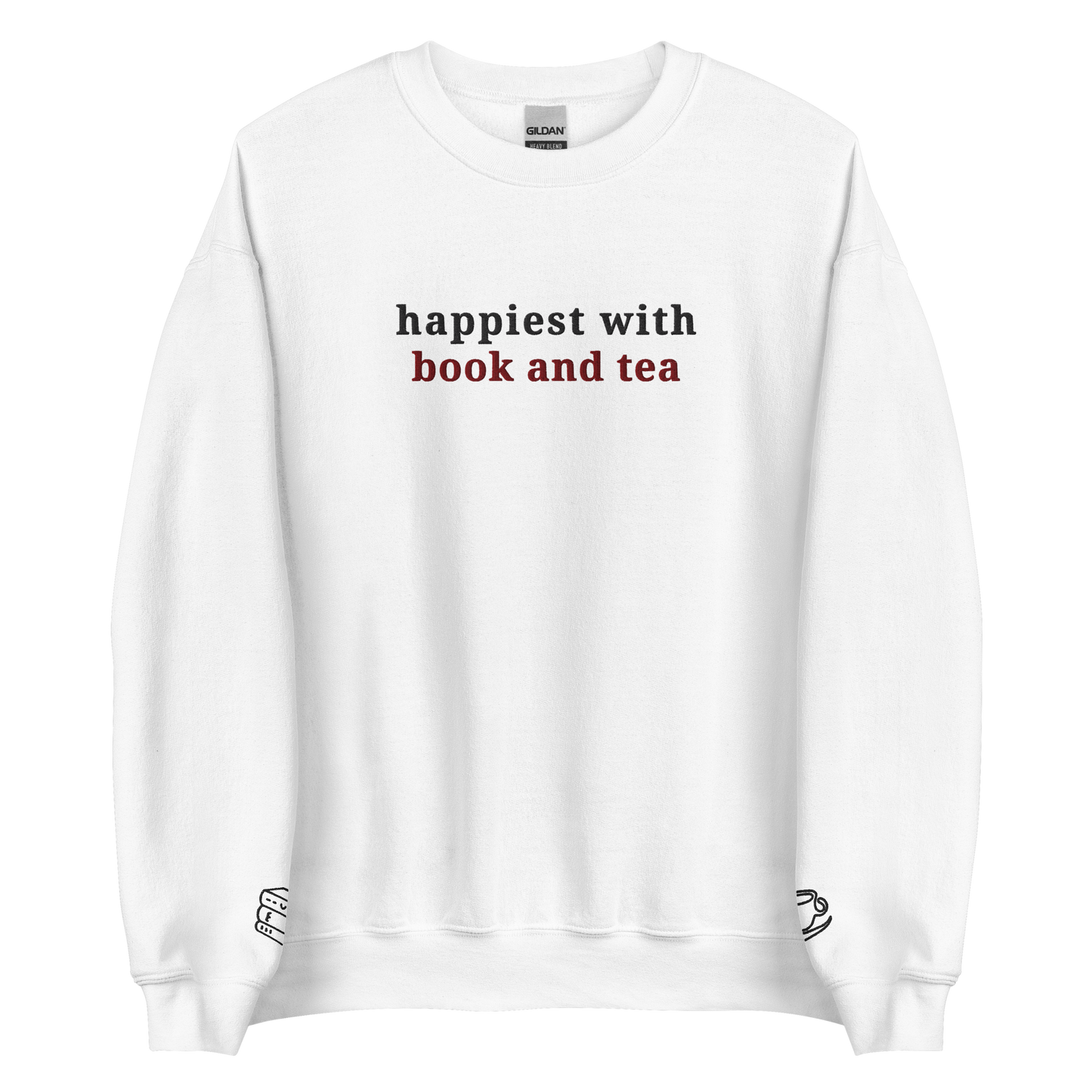 tea & books - crewneck