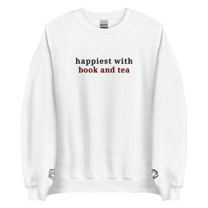 tea & books - crewneck